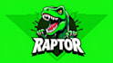create amazing angry raptor mascot logo  for you in one day