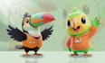 design 3d cute character, mascot or cartoon for game, animation, or 3d printing