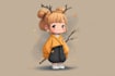 draw chibi character with cute art style