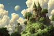 draw a magical environment concept art
