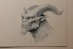 do sketch of your monsters and creatures