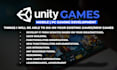 develop 2d unity games professionally