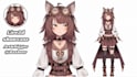 draw and rigging male or female vtuber model, 2d vtuber, 3d vtuber character