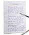 handwrite notes, letters and documents in neat handwriting