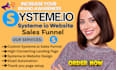 do systeme io, landing page, sales funnel, systeme io website, email automation