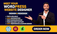 build attractive, wordpress car repair, roadside assistance, wordpress website
