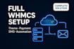 install, customize whmcs theme, and integrate SMS module