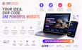 do full stack website development, front end and backend