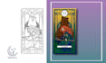create a custom card art for games