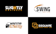 design wordmark, minimalist and text based logo