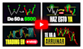 design viral youtube thumbnails for day trading operations