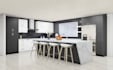 create custom kitchen design with 2020 2d and 3d render