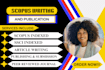 write and publish peer reviewed scopus articles, scie, sci