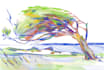 paint illustration in basic colours