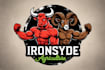 design professional bull logo