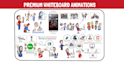 make a custom whiteboard animation explainer doodle video