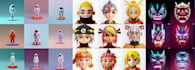 do 3d nft art, nft avatar, nft collection, metaverse character, digital art