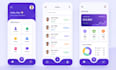 web and mobile app UI UX design in figma with design system