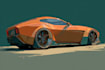 car design and digital painting