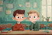 draw children book illustration
