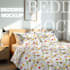 bedding mockup white bed sheets pillow covers PSD editable
