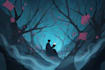 draw fantasy or  fantasy dark illustration