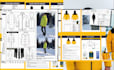 create professional clothing tech pack and flat sketch