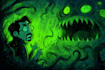 draw fantasy horror comic in cartoon style