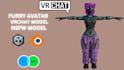 create custom 3d model for game, vrchat avatar, booth avatar, vrc avatar