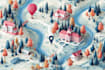 illustrate custom location map design