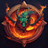 make a custom fantasy game logo