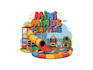 make any type playground logo with creative concept