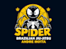design outstanding spider logo in illustrator design
