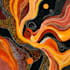 draw abstract digital illustrations and aboriginal art