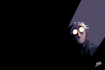 make art in dark cartoon comic style