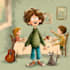 draw a digital illustration, children illustration