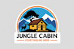 design wonderful cabin logo