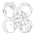draw cozy cute bold vector coloring pages