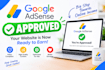 get google adsense approval and fix rejection issues