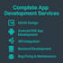 do app creation android, ios mobile app using flutter or react native