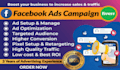 set up facebook ads and  ad campaigns
