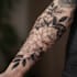 create a tattoo design of tattoo sleeve