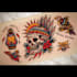 create awesome old school tattoo style design