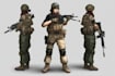 draw 2d game art military character design