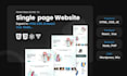 create professional minimal modern landing page website with vibe coding