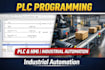 develop plc ladder logic and hmi for industrial automation