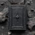 design an eccentric dark book cover
