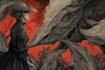 create dark art illustration