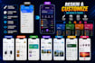 build mobile app development app developer, customize flutter, react native app