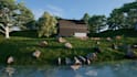 do detail 3d game background environment game level design, terrain and 3d prop